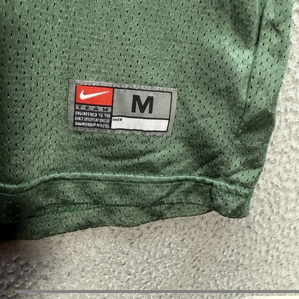Vintage Green Bay Packers‎ Jersey Youth Medium Green Brett Favre #4 Nike 90s Y2K